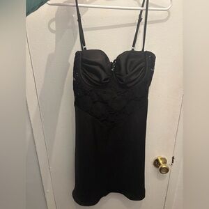 Hello Molly | Little Black Lace Mini Dress, 8